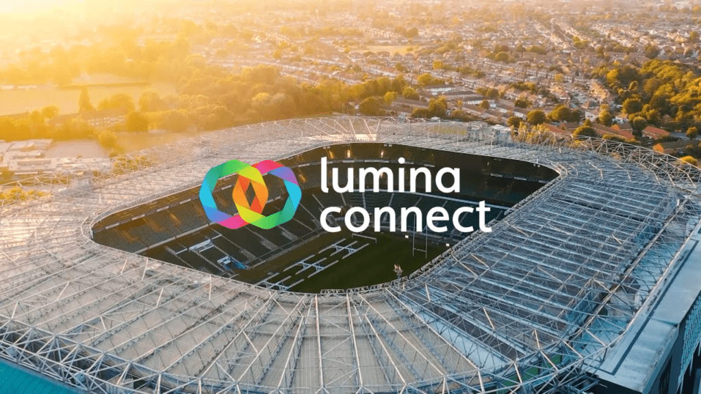 Lumina Connect Awards venue and logo