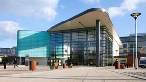 picture representing a hospital entrance