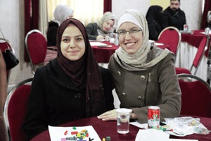 picture displaying Dr Abeer Pharon's workshop