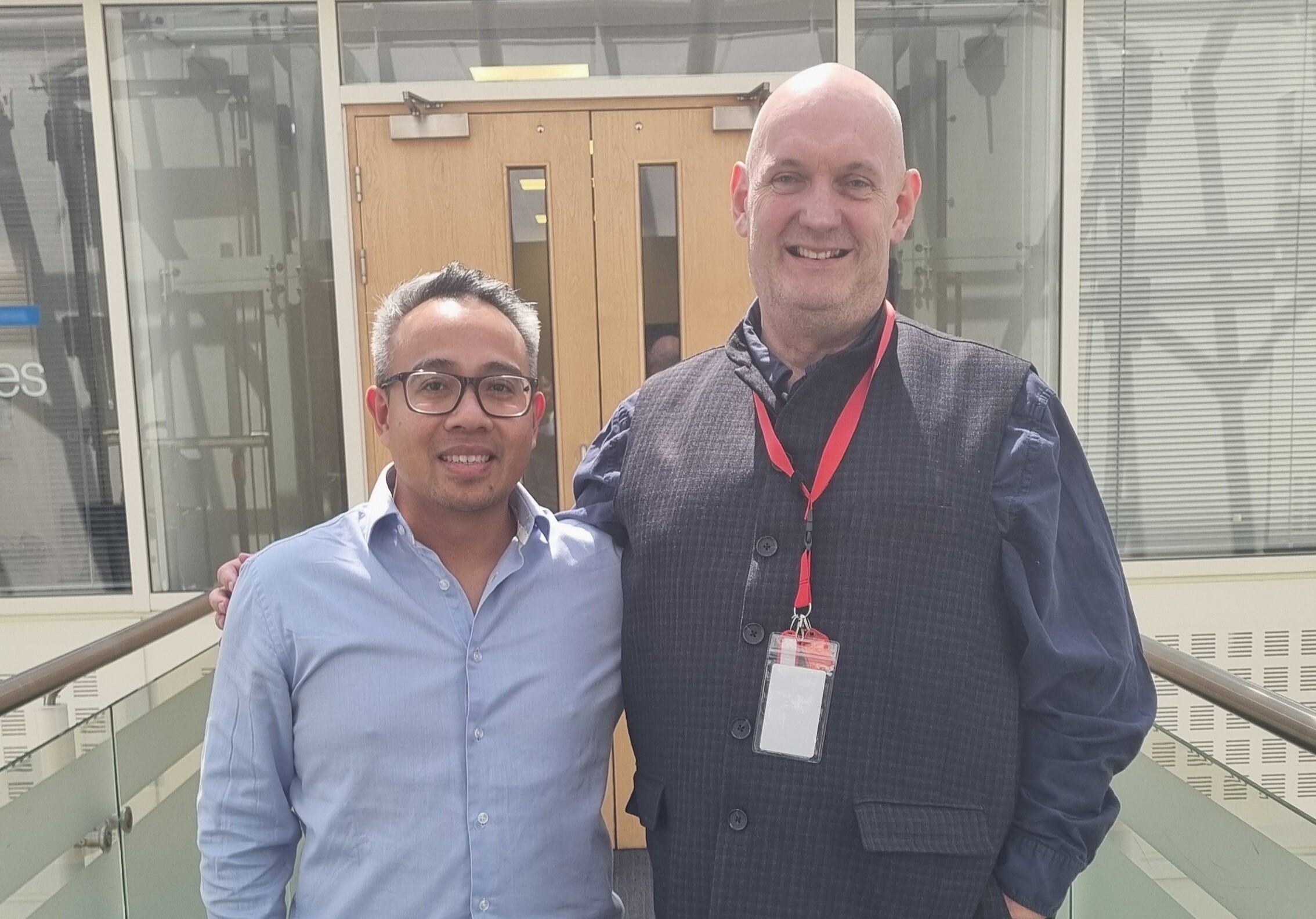 Picture of Khai Ngo & Dr Stewart Desson