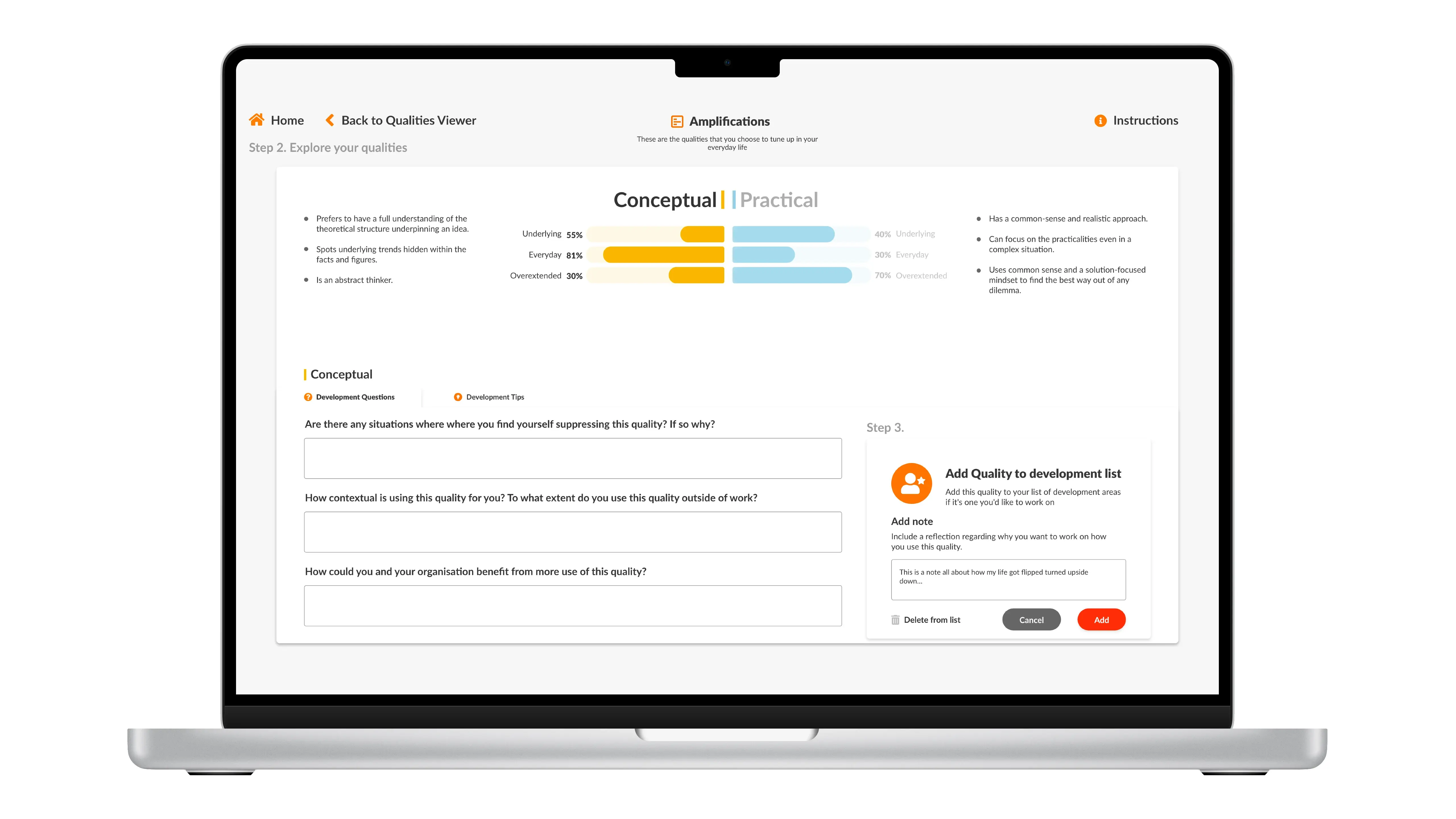 Spark Coach Plus - Pattern View Dev Note