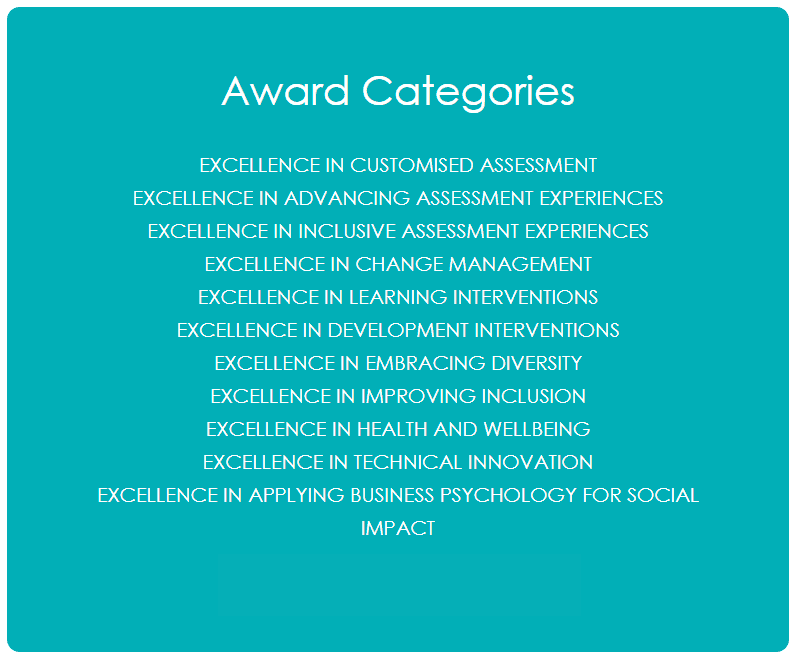ABP Awards Categories