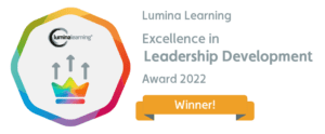 Badge celebrating a Leadership Development Award